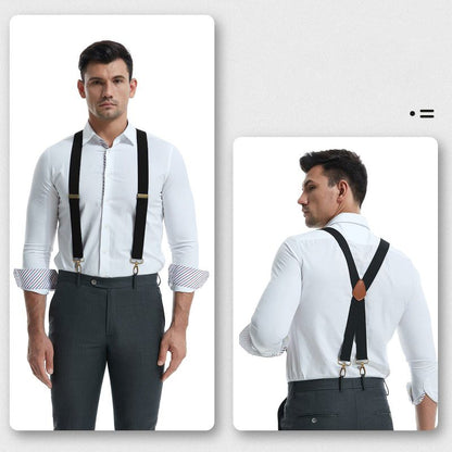 🎁 GENTLEMAN-SÆT: Vintage X-seler med GRATIS sort butterfly (Kun i dag!) ✨