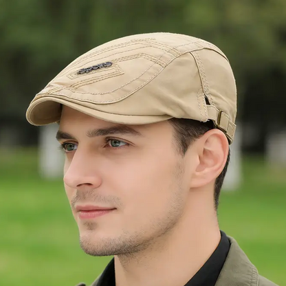 🧢2026 SPECIALUDSALG🍂Klassisk flad kasket (Ivy cap) – åndbar bomuld, justerbar & tidløst design 🧢✨