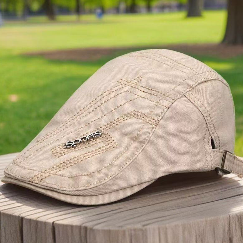 🧢2026 SPECIALUDSALG🍂Klassisk flad kasket (Ivy cap) – åndbar bomuld, justerbar & tidløst design 🧢✨