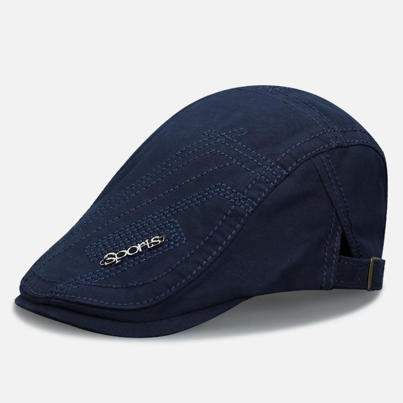 🧢2026 SPECIALUDSALG🍂Klassisk flad kasket (Ivy cap) – åndbar bomuld, justerbar & tidløst design 🧢✨