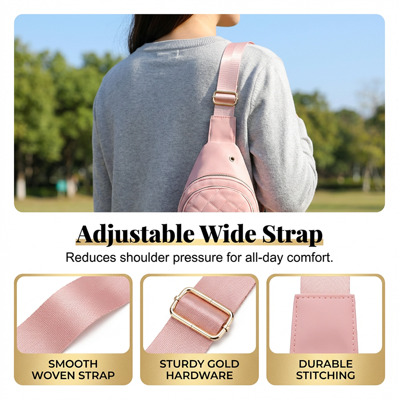 Håndfri frihed og perfekt orden: Stilfuld crossbody-taske til den moderne kvinde ✨👜