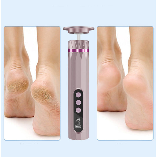 🦶🔧 Elektrisk fodfil med 9 hastigheder | LCD-display · USB-C-opladning · Hus i aluminiumslegering · Flere slibeskiver · Ergonomisk pennegreb