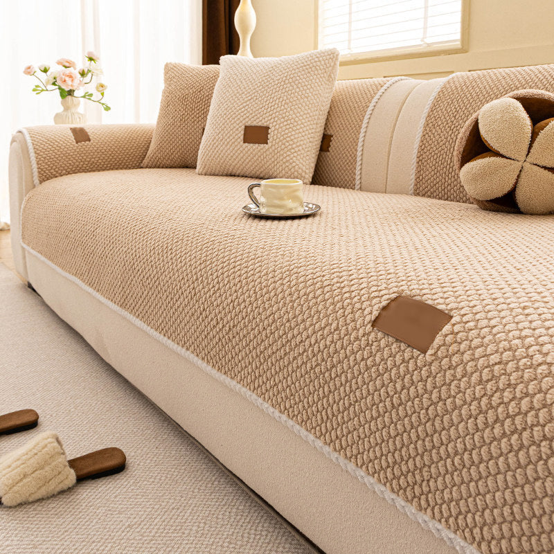 🛋️ Polstret Antiskrid-Sofabetræk – Beskyt Din Sofa og Giv Stuen Et Luksuriøst Løft! ✨