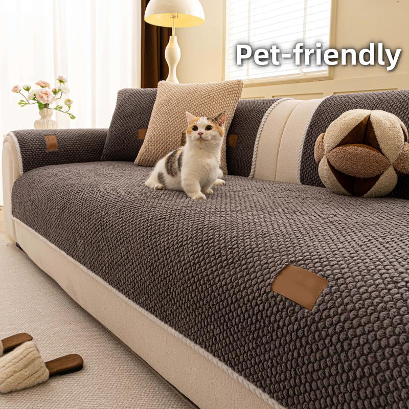 🛋️ Polstret Antiskrid-Sofabetræk – Beskyt Din Sofa og Giv Stuen Et Luksuriøst Løft! ✨