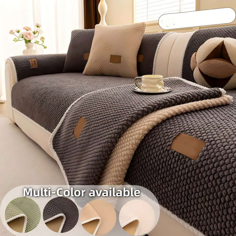 🛋️ Polstret Antiskrid-Sofabetræk – Beskyt Din Sofa og Giv Stuen Et Luksuriøst Løft! ✨