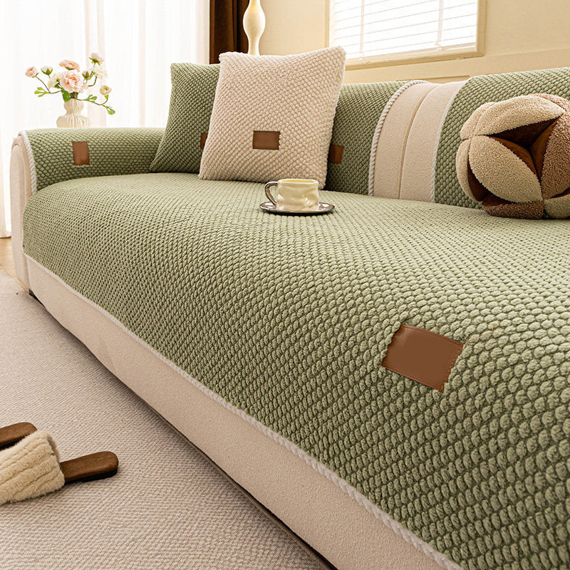 🛋️ Polstret Antiskrid-Sofabetræk – Beskyt Din Sofa og Giv Stuen Et Luksuriøst Løft! ✨