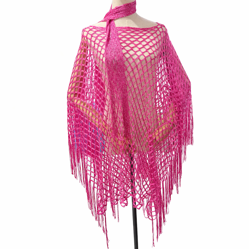 🏆 Sidste dag med særpris 99,- kr.! 💐Metallisk hæklet cover-up til sommeren – Let, flagrende & ubesværet stilfuldt sommeroutfit