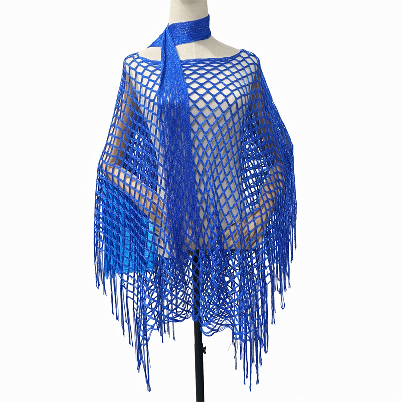 🏆 Sidste dag med særpris 99,- kr.! 💐Metallisk hæklet cover-up til sommeren – Let, flagrende & ubesværet stilfuldt sommeroutfit