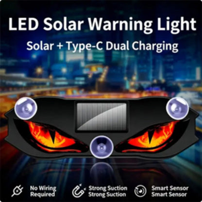 🚗🔆 Solcelledrevet LED-advarselslys til bil – 50% RABAT! Solcelledrevet, vejrbestandigt, automatisk aktivering i mørke – for mere sikkerhed på vejen. 🔥🛡️