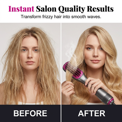 🎉 Udsalg 2026 — Over 162.000 solgt! 💇‍♀️ Professionel 3-i-1 varmluftbørste – Tør, udred og giv volumen i ét enkelt trin ✨