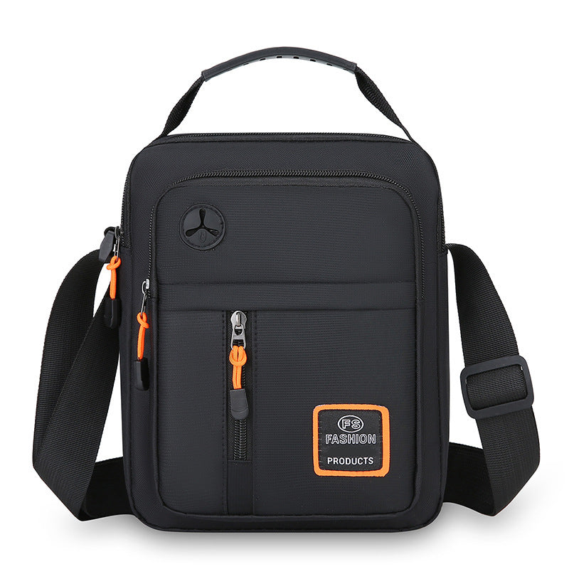🎉 2026 Udsalg — Over 34.200 solgt! 📢 Oxford skuldertaske / crossbody til mænd – Letvægt, vandafvisende commuter sling bag med mange lommer ✨
