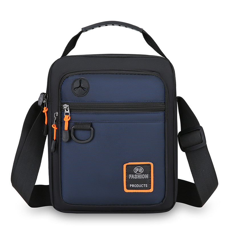 🎉 2026 Udsalg — Over 34.200 solgt! 📢 Oxford skuldertaske / crossbody til mænd – Letvægt, vandafvisende commuter sling bag med mange lommer ✨