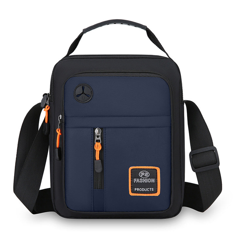 🎉 2026 Udsalg — Over 34.200 solgt! 📢 Oxford skuldertaske / crossbody til mænd – Letvægt, vandafvisende commuter sling bag med mange lommer ✨