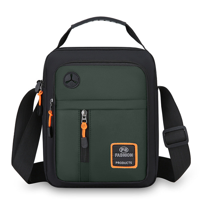 🎉 2026 Udsalg — Over 34.200 solgt! 📢 Oxford skuldertaske / crossbody til mænd – Letvægt, vandafvisende commuter sling bag med mange lommer ✨