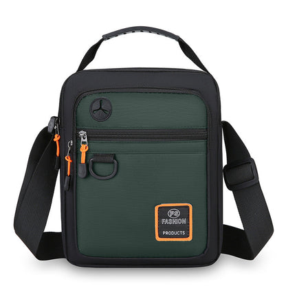 🎉 2026 Udsalg — Over 34.200 solgt! 📢 Oxford skuldertaske / crossbody til mænd – Letvægt, vandafvisende commuter sling bag med mange lommer ✨