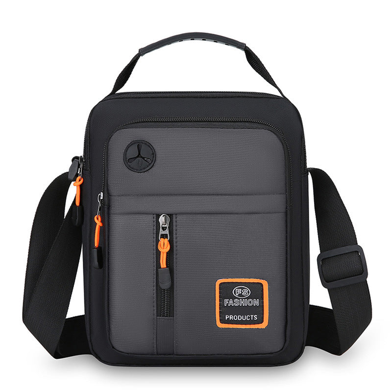 🎉 2026 Udsalg — Over 34.200 solgt! 📢 Oxford skuldertaske / crossbody til mænd – Letvægt, vandafvisende commuter sling bag med mange lommer ✨