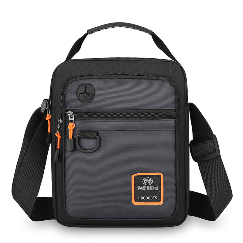 🎉 2026 Udsalg — Over 34.200 solgt! 📢 Oxford skuldertaske / crossbody til mænd – Letvægt, vandafvisende commuter sling bag med mange lommer ✨