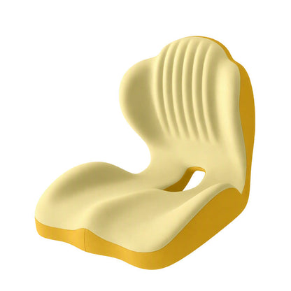 🪑 2026 Hot Sale 70% RABAT! ✨ Ergonomisk hukommelsesskum sædepude med rygstøtte – komfortabel hele dagen, perfekt til kontor, bil & hjem ✨