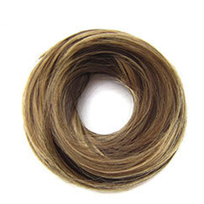 💁‍♀️Quick‑Fit Voluminous Hair Wrap | Realistisk syntetisk hårknold til hverdag og festlige lejligheder