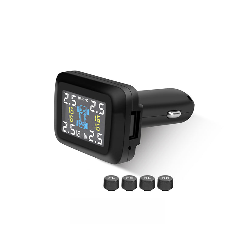 🚗🔧 Cigarette Lighter Tire Pressure Monitoring System