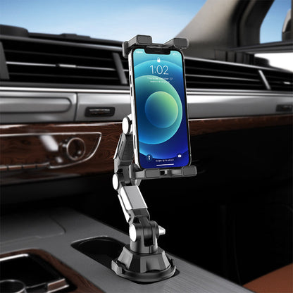 🚗 Fra Lejebil til Familie-SUV – Sammenklappelig Tablet-holder Passer til De Fleste Kopholdere. Justerbar Vinkel