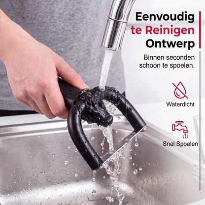 🥳 2026 HOT SALE 🥳💞 50.000+ SOLGT! 🥩🔪 50% RABAT! Håndholdt fedttrimmer til okse & svin – U-formet buet holder fjerner overfladefedt uden at spilde magert kød. Rustfrit stålblad, ergonomisk greb – tilbered som en prof! 🧑‍🍳✨