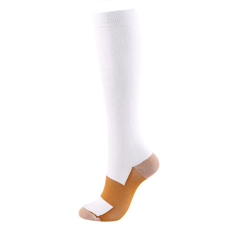 🧦 BEGRÆNSET TID - SPAR 50%! ⚡ Unisex Kobber-Infunderede Kompressionsstrømper – Støttende, Friske & Til Alle Anledninger ✨