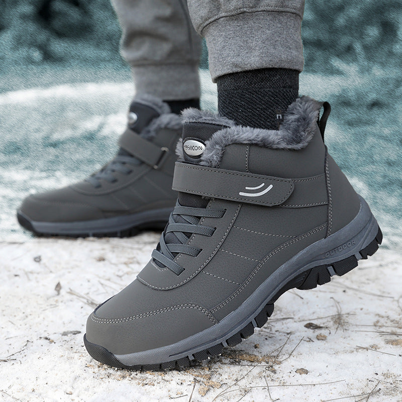 🔥 Varme Skridt, Sikkert Grip | Dame Plush-Foring Anti-Slip Sko