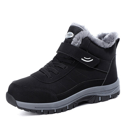🔥 Varme Skridt, Sikkert Grip | Dame Plush-Foring Anti-Slip Sko