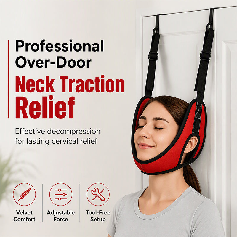 💆‍♂️ Over Door Cervical Traction Device for Neck Pain Relief