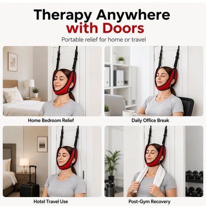 💆‍♂️ Over Door Cervical Traction Device for Neck Pain Relief