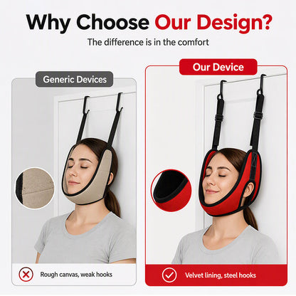 💆‍♂️ Over Door Cervical Traction Device for Neck Pain Relief