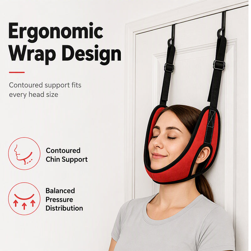 💆‍♂️ Over Door Cervical Traction Device for Neck Pain Relief