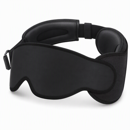 ✈️ Integreret memory foam rejsepude og 3D blackout søvnmask sæt til nakkestøtte under rejsen
