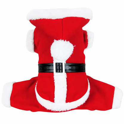 📢📢 50 % RABAT! ⏰ Julekostume til hunde og katte – efterårs- og vinteroutfit med julemandsdragt og snefnugskappe 🎅❄️