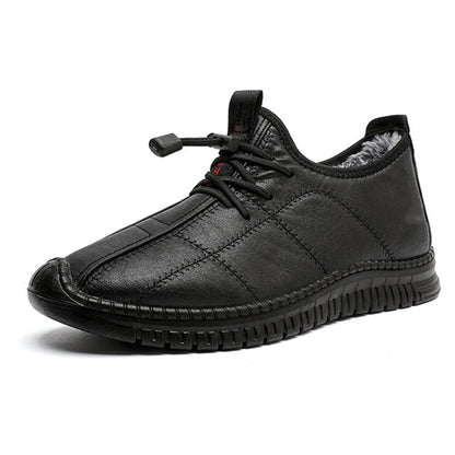 👟 Herrestøvler med plush-for og anti-glid sål