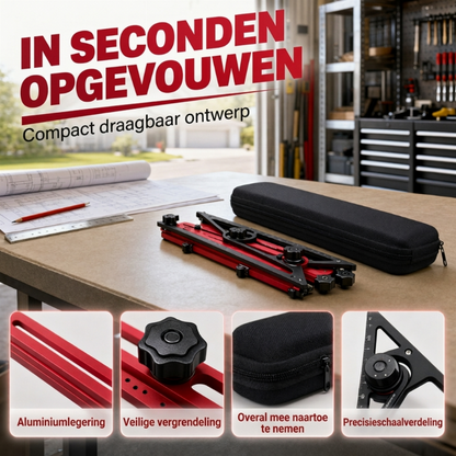 🛠️ Multifunktionelt Værktøjssæt til Renovering – Undgå Målefejl i Dine Gør-Det-Selv-Projekter!