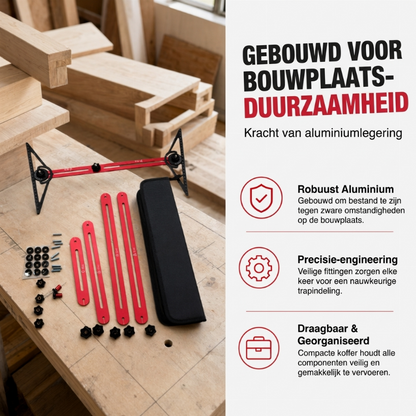 🛠️ Multifunktionelt Værktøjssæt til Renovering – Undgå Målefejl i Dine Gør-Det-Selv-Projekter!