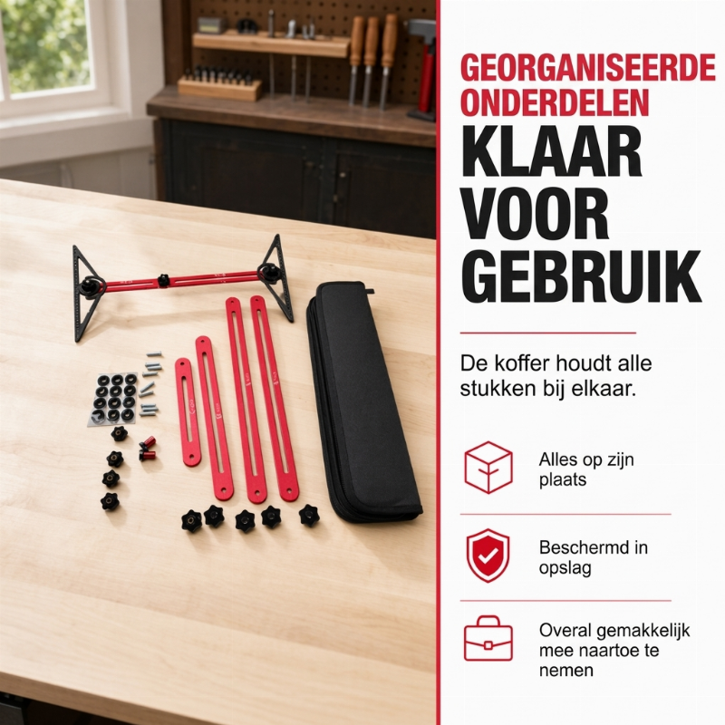 🛠️ Multifunktionelt Værktøjssæt til Renovering – Undgå Målefejl i Dine Gør-Det-Selv-Projekter!
