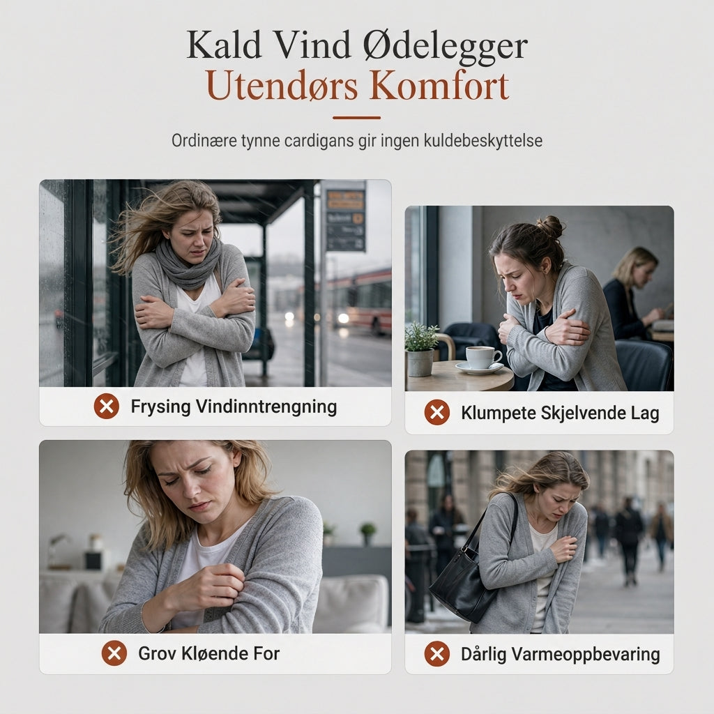 🤎 Halvlang hættetrøje til kvinder med bomuldsfor – perfekt til efterår og vinter 🍂