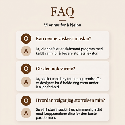 🍂🧥 Termisk vintervest til kvinder med ståkrave