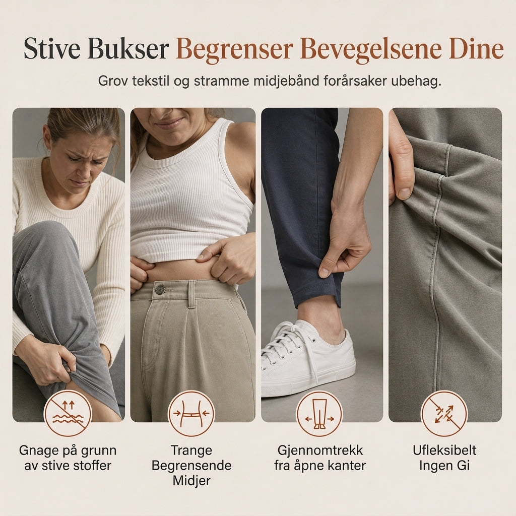 ☁️👖 Afslappede joggingbukser i fløjl til kvinder