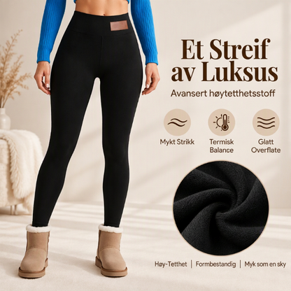 ❄️🖤 Termobukser til kvinder med høj talje