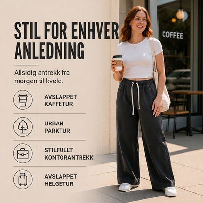 👖 Lige denimjeans til kvinder med varmt foer
