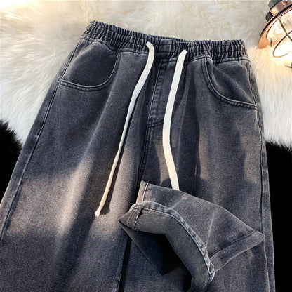 👖 Lige denimjeans til kvinder med varmt foer
