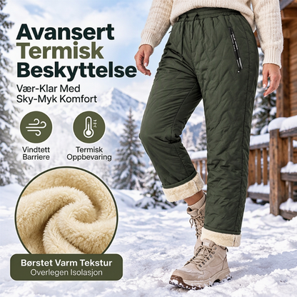 ❄️ Vinterbukser til kvinder med varmt og tykt foer