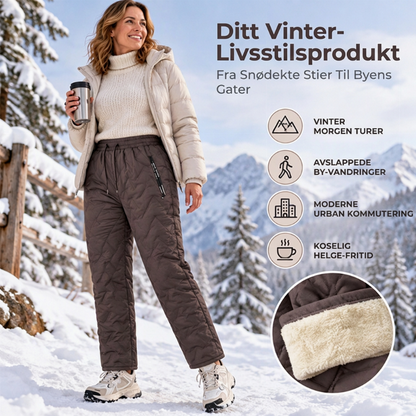 ❄️ Vinterbukser til kvinder med varmt og tykt foer