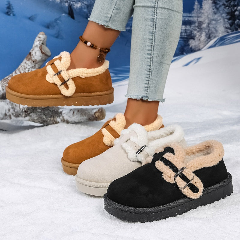 🥿 Trendy, varme slip-on vintersko til kvinder