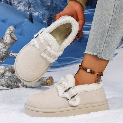 🥿 Trendy, varme slip-on vintersko til kvinder
