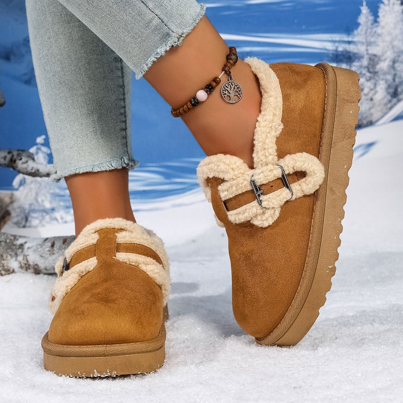 🥿 Trendy, varme slip-on vintersko til kvinder